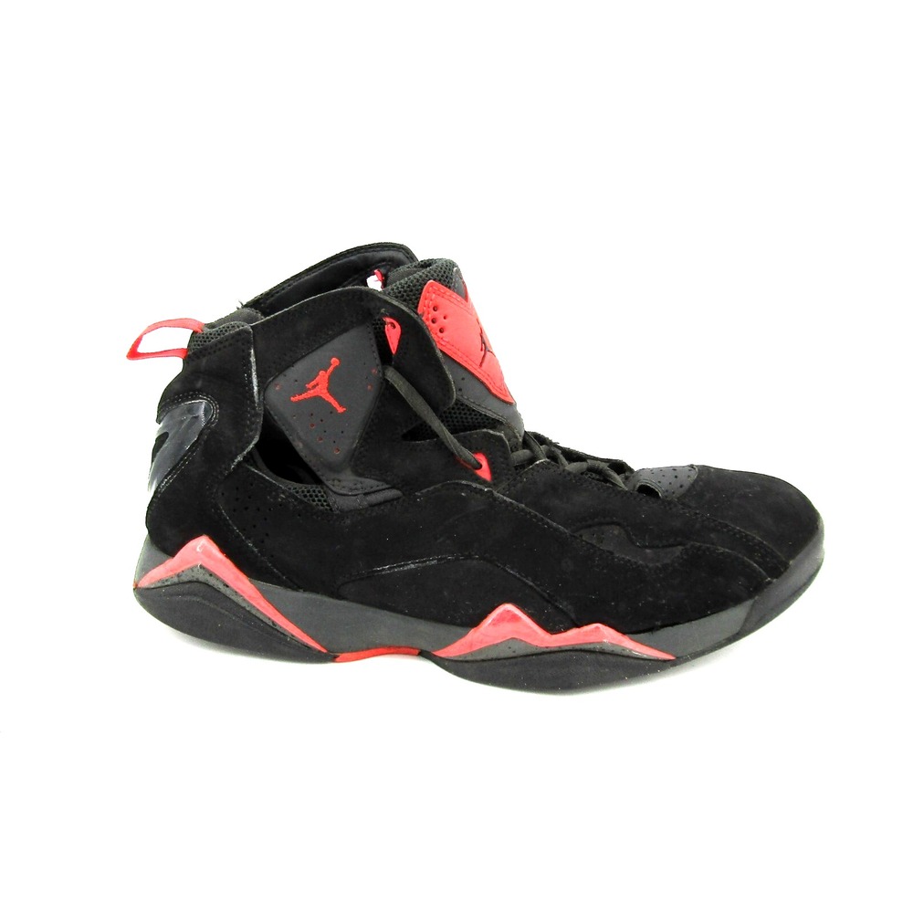 Nike Air Jordan Size 11 True Flight Black Infrared 23  Shoes Sneakers 342964-023